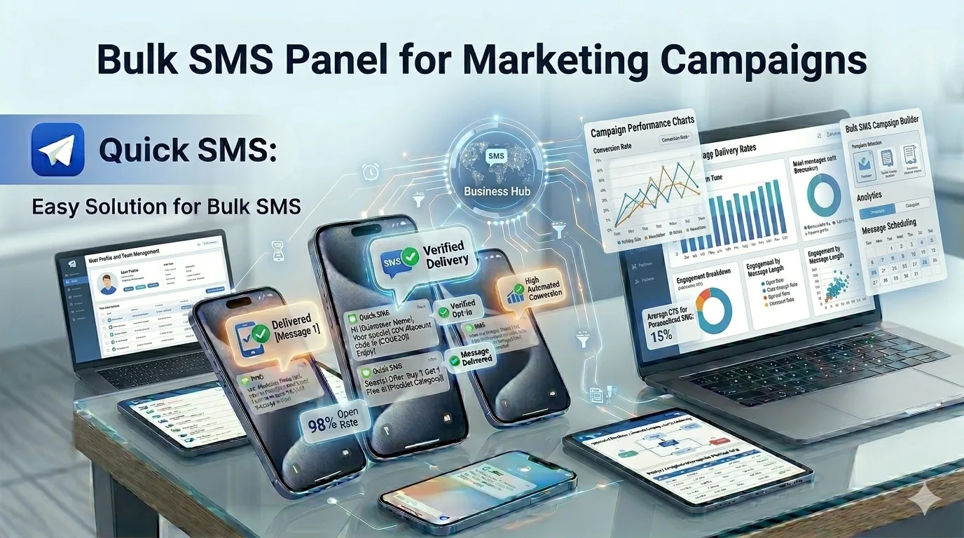 Bulk SMS Panel for Marketing Campaigns